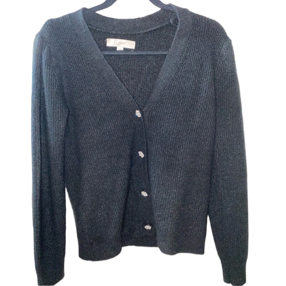 Loft long sleeve button up size sm
